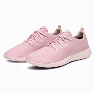 allbirds Women's Blush Pink Wool Lace-Up Sneakers